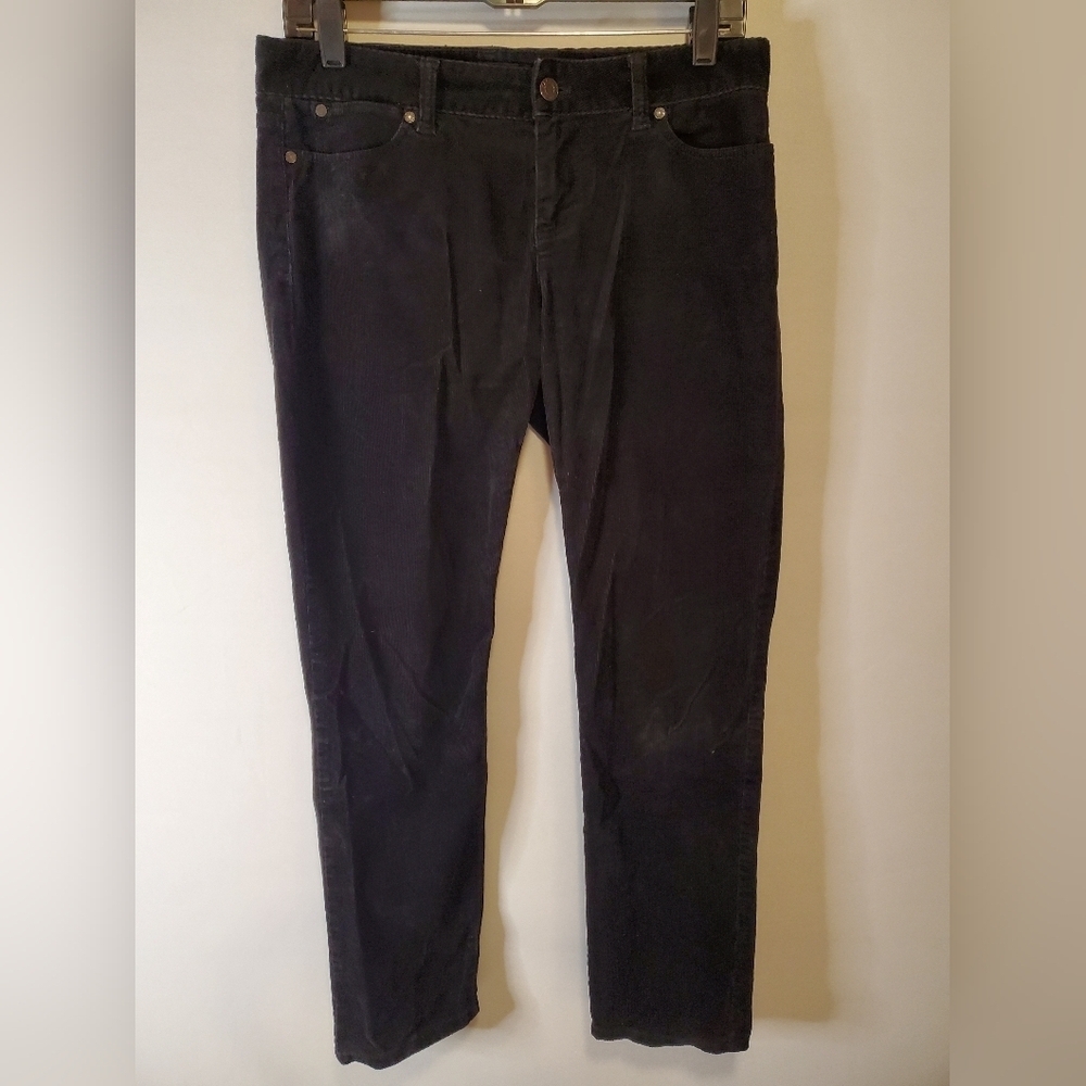 Talbots Black Corduroy Pants